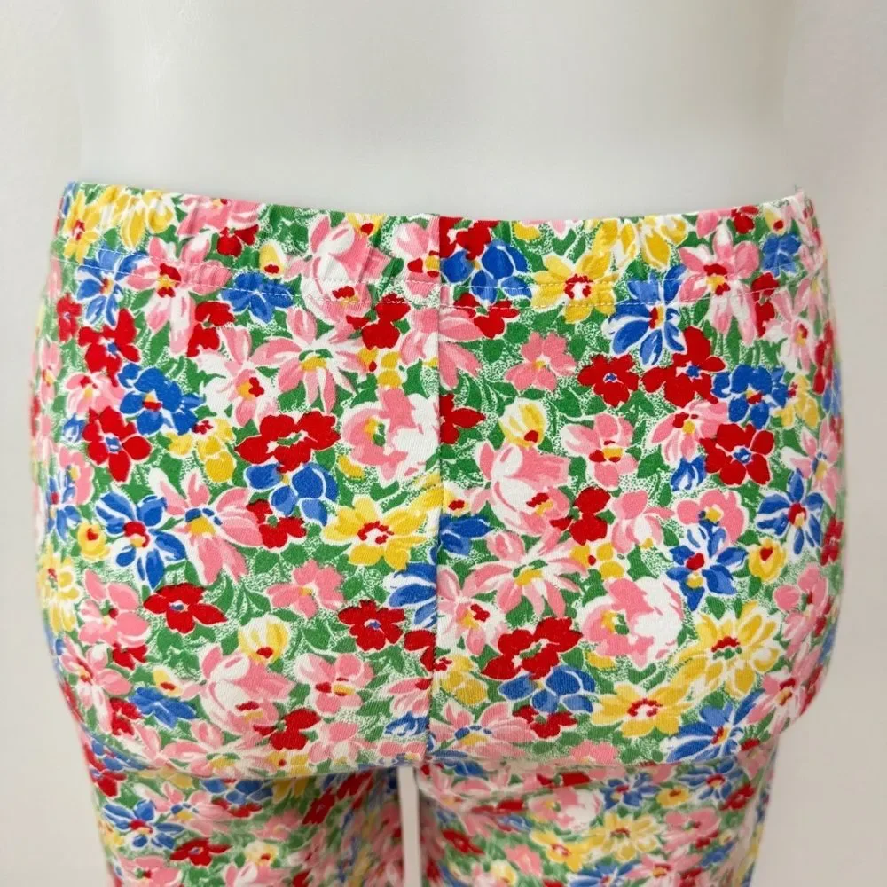 Polo Ralph Lauren Floral Leggings Size L 12-14 - Picture 3 of 8